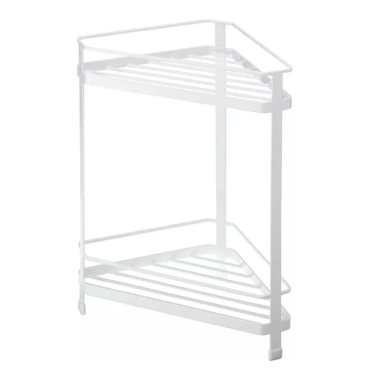  Bathroom Shelf Snap Corner Shelf Shower Caddy Basket Desktop Standing Storage Organizer for Kitchen