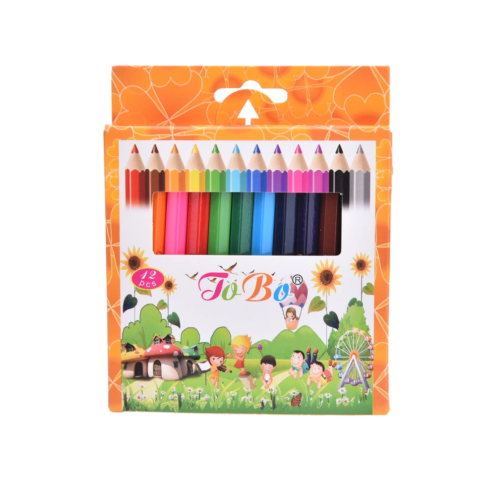 

12PCS Professional Colors Safe Non-toxic Pencil Set For Drawing Students Colored Pencils School lapices de colores Stationery