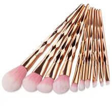 1pcs Diamond Shape Rainbow Handle Makeup Brushes Set Foundation Powder Blush Eye Shadow Lip Brushes Face Beauty Makeup Tools Kit 1pcs Diamond Shape Rainbow Handle Makeup Brushes Set Foundation Powder Blush Eye Shadow Lip Brushes Face Beauty Makeup Tools Kit