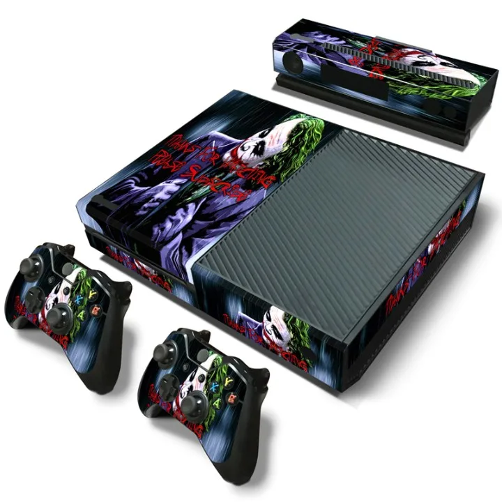 

China suppliers Joker cover full body skin sticker game accessories vinyl for Xbox One