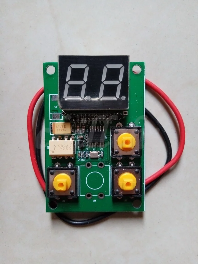 Spot welding energy storage spot welding machine control board, spot