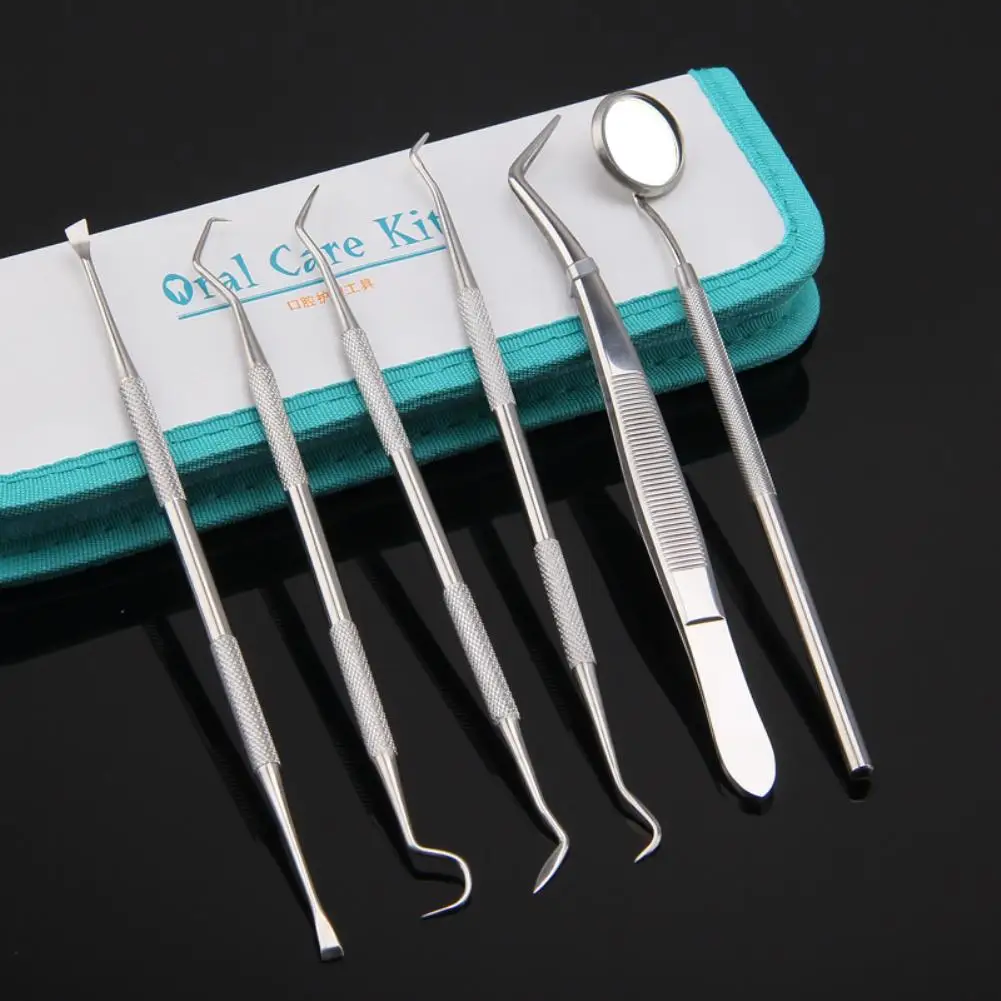 Powerful Steel Dental Care Hygiene Tool Oral Mirror Tooth Explorer