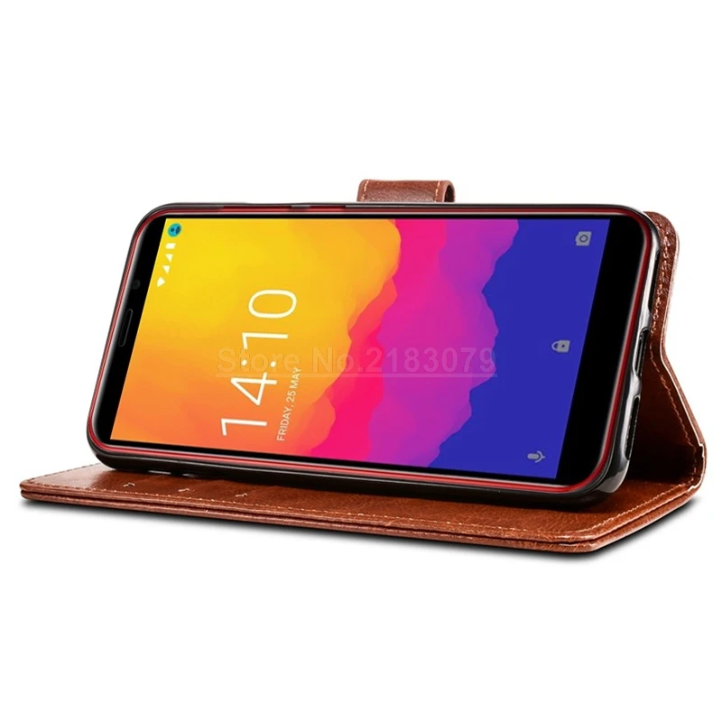 Case For Prestigio Wize Q3 PSP3471 DUO Case Cover Soft Silicone Flip Leather Wallet Phone Cover For Prestigio Wize Q3 Cover Case