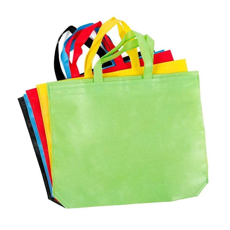

1 pc Non-Woven Foldable Storage Bag Eco Reusable Shopping Bag Fashion Shopping Bag Miscellaneous Storage Bag Organizer