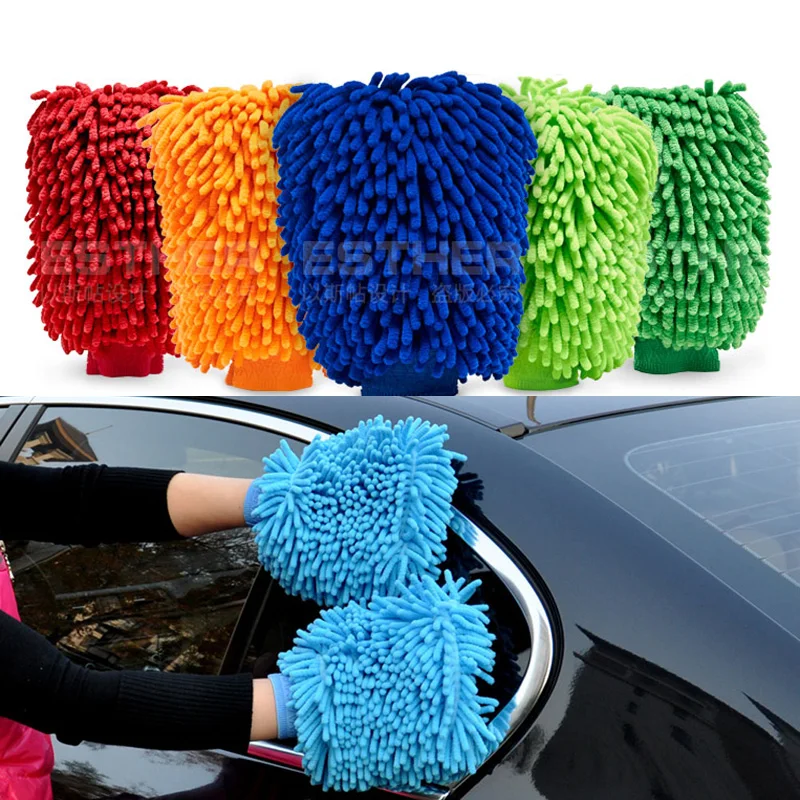 Новые перчатки для мойки автомобилей Volkswagen POLO Tiguan Passat Golf EOS Scirocco Bora Lavida Touran Beetle CC