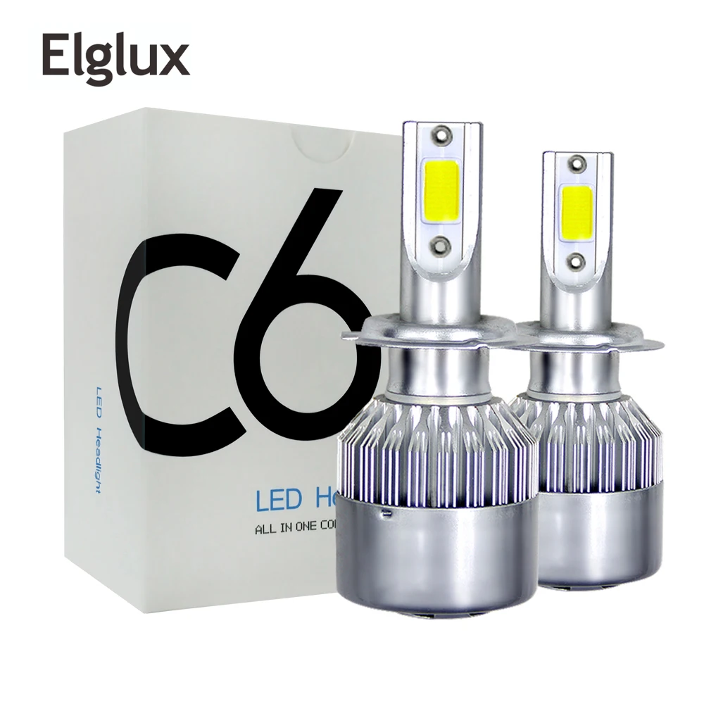 

H4 H7 LED Car Headlight H1 H3 Headlamp Light H8/H11 HB3/9005 HB4/9006 9012 9007 H13 6000K 72W 8000LM All In One Car
