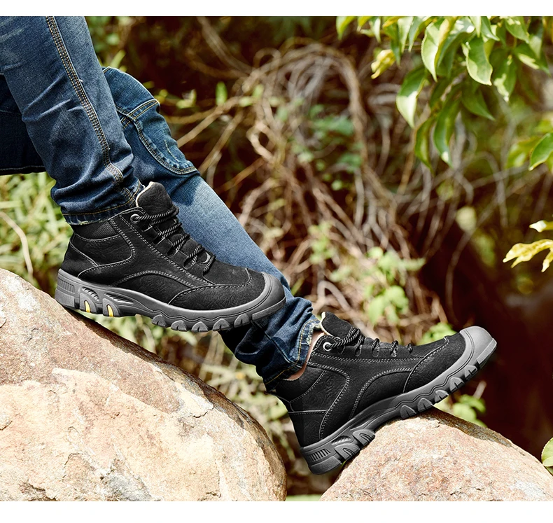 Handmade Leather Hiking Shoes  (17)