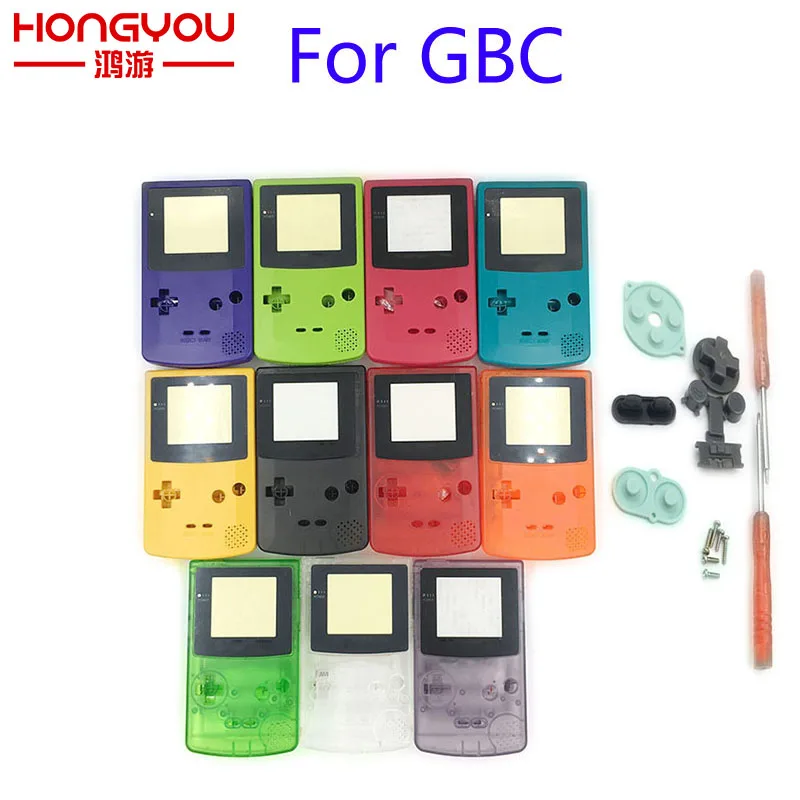 

New Full Housing Shell Cover for Nintendo Game boy Color GBC Repair Part Housing Shell Pack