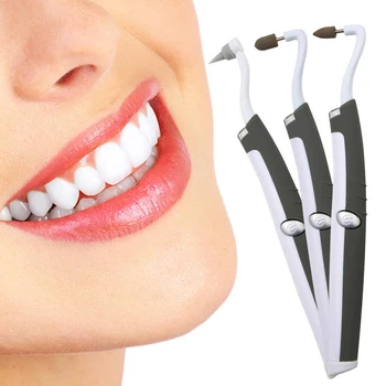 Multifunction Sonic LED Dental Stain Eraser Teeth Polisher Stain Plaque Remover + 3 Replaced Grinding Heads Teeth Whitening Set
Multifunction Sonic LED Dental Stain Eraser Teeth Polisher Stain Plaque Remover + 3 Replaced Grinding Heads Teeth Whitening Set