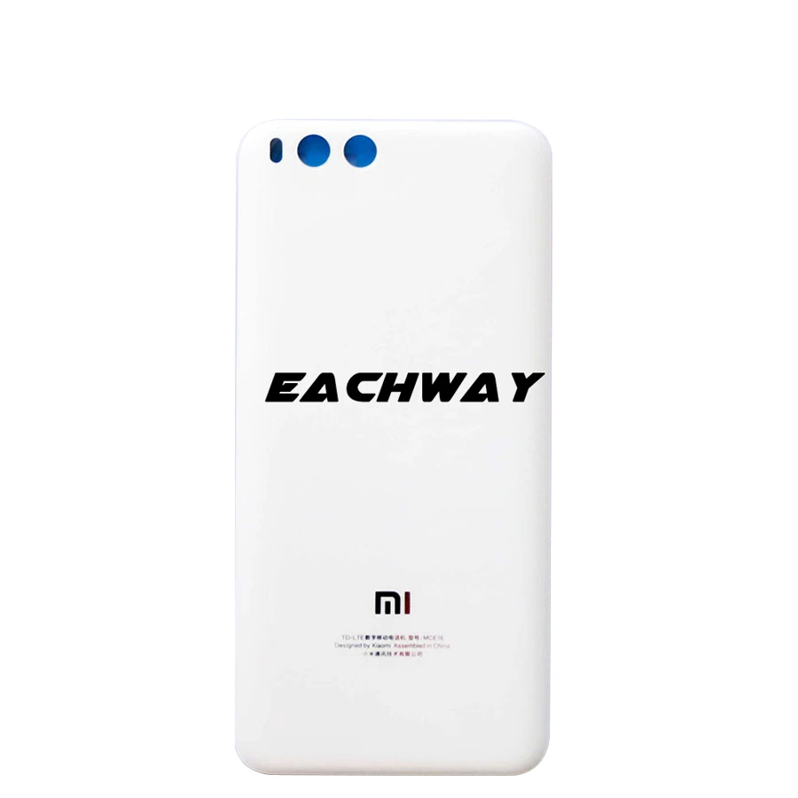 100% оригинальный новый для XIAOMI MI 6 3D сменный корпус крышка аккумулятора гладкий MI6