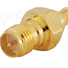 Superbat 5 шт. Сейчас Ко SMA-MCX адаптер RP-SMA Женский Джек MCX Штекер Прямой РФ Коаксиальный Разъем