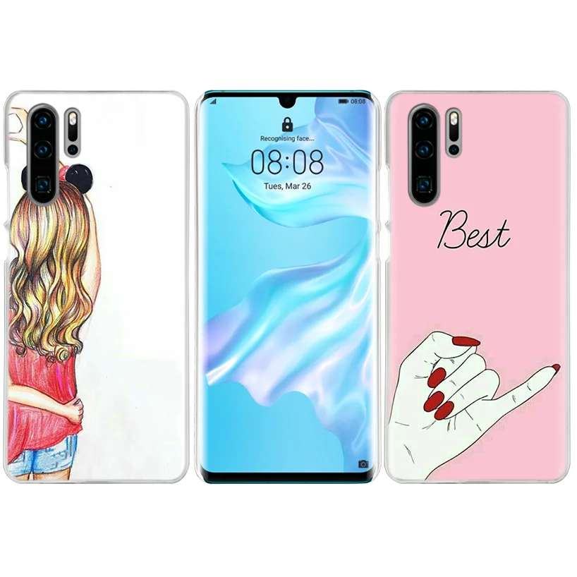 Чехол Best Friends для huawei P20 P30 P Smart Z+ Plus P10 P9 P8 mate 10 20 lite Pro жесткий чехол для телефона P20lite