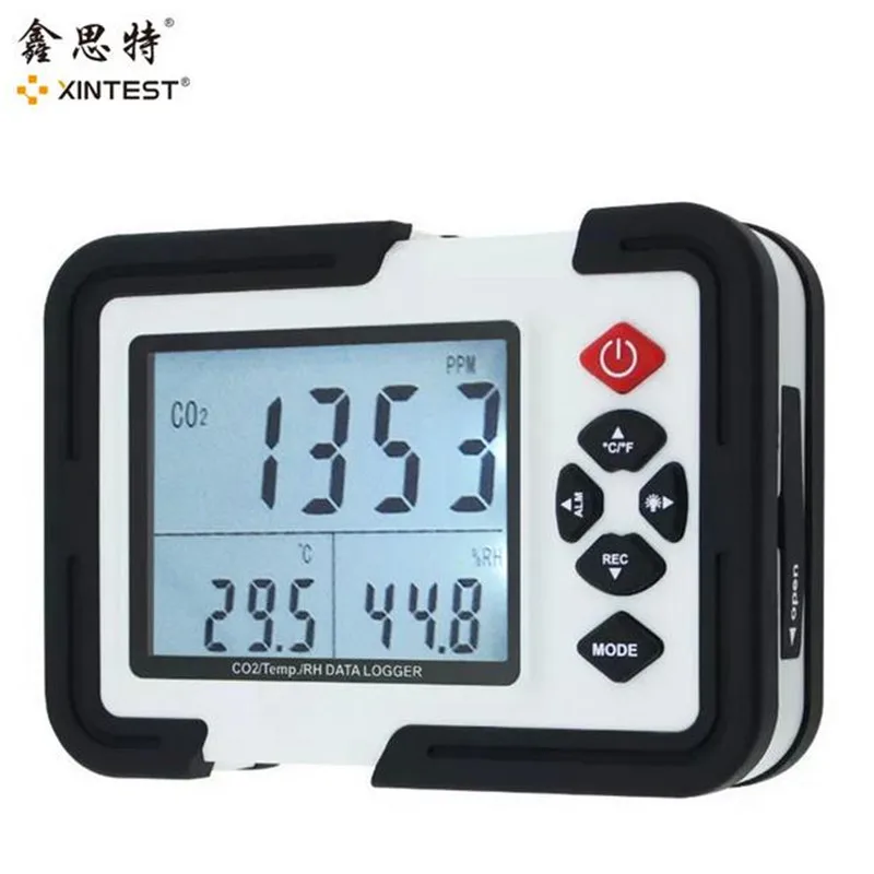

Portable Digital CO2 Meter CO2 Monitor Detector HT-2000 Gas Analyzer 9999ppm CO2 Analyzers Temperature Relative Humidity Test