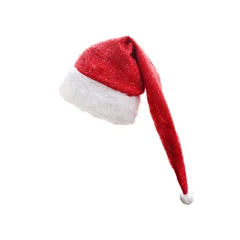 

Christmas Hat Long Santa Hat Festival Favors Christmas Decorations for Unisex Adults Holiday Ornament