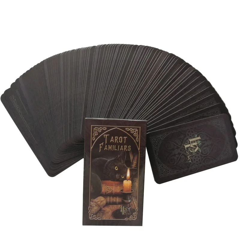 Таро familiars карты Лиза Паркер настольная игра колода испанское гадание игра 78 карт