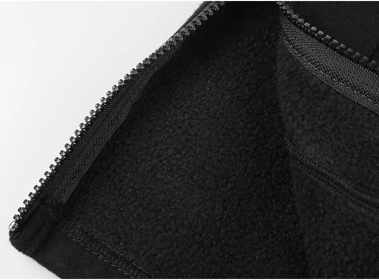 Мужские Новые Стильные черные брюки на молнии, утолщенные Узкие повседневные штаны, мужские шаровары с флисовой подкладкой, модные брюки в стиле хип-хмель, K923-2