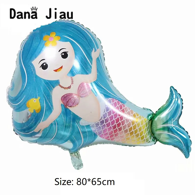 dana jiau NEW pirate shark birthday party helium balloon 6th years old boy cartoon big ocean animal theme toy ball Decoration - Цвет: 5