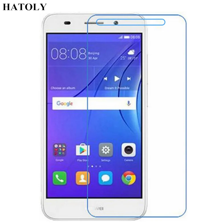 Закаленное стекло для Huawei Y3 2017 тонкая защитная пленка Защита экрана закаленное