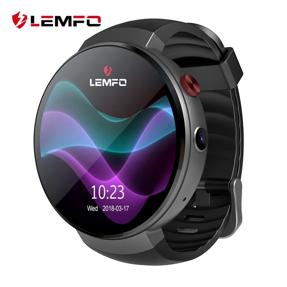 LEMFO LEM7 умные часы Android 7 1 телефон LTE 4G Смарт частота сердечных сокращений Гб + 16 ГБ с