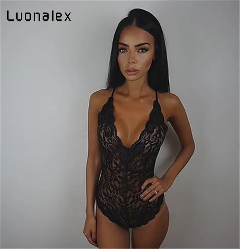 Luonalex, сексуальное женское белье, открытая спина, кружева, открытая промежность, сексуальное нижнее белье, Тедди, порно, костюм, три точки, эротическое белье