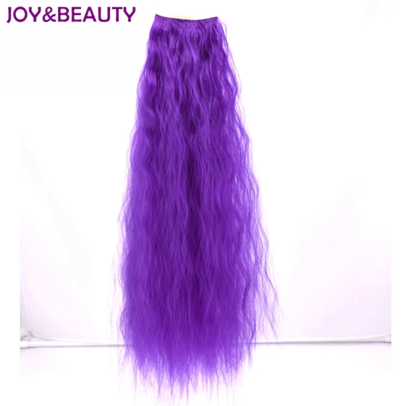 JOY&BEAUTY 60cm long Kinky Curly Hair Pony Tail Hairpieces Drawstring Ponytails Synthetic Hair Extension Hair Pieces Peruca