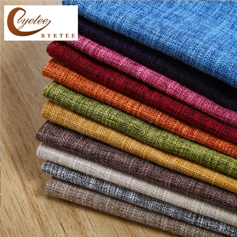 

[byetee] Cushion Cover Pillow Case Solid Color Home Pillow Decorative Pillows Linen Pillow Case Cushions Covers ( No Inner)