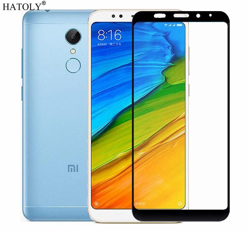 2 шт. закаленное стекло для Xiaomi Redmi 5 Защита экрана Полное покрытие 3D пленка с