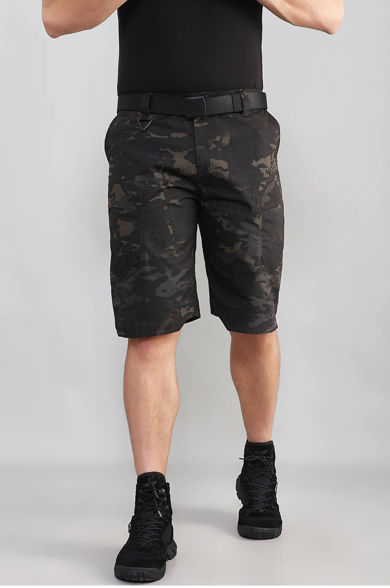 Refire gear мужские камуфляжные армейские тактические короткие штаны, военные боевые шорты с несколькими карманами, летние водонепроницаемые рабочие шорты для солдата