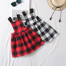 Baby Girls Dress Autumn lattice Style Red and black Print Party Backless Dresses For Girls Vintage Toddler Girl Clothing 2-6Yrs Baby Girls Dress Autumn lattice Style Red and black Print Party Backless Dresses For Girls Vintage Toddler Girl Clothing 2-6Yrs