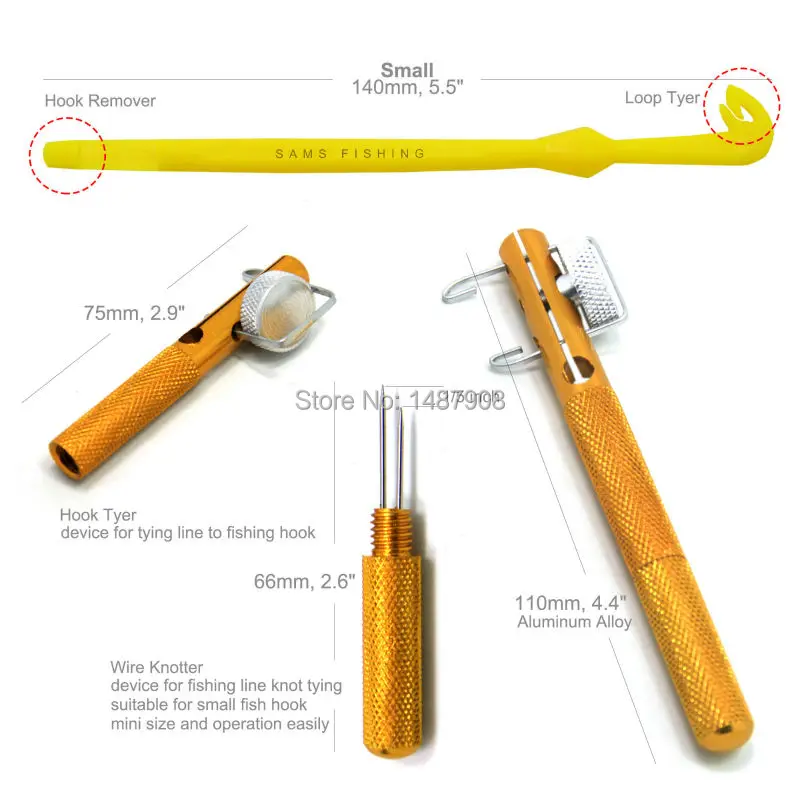 SAMSFX Forged Steel Hand Crimper Tool Fishing Wire Leader Crimping