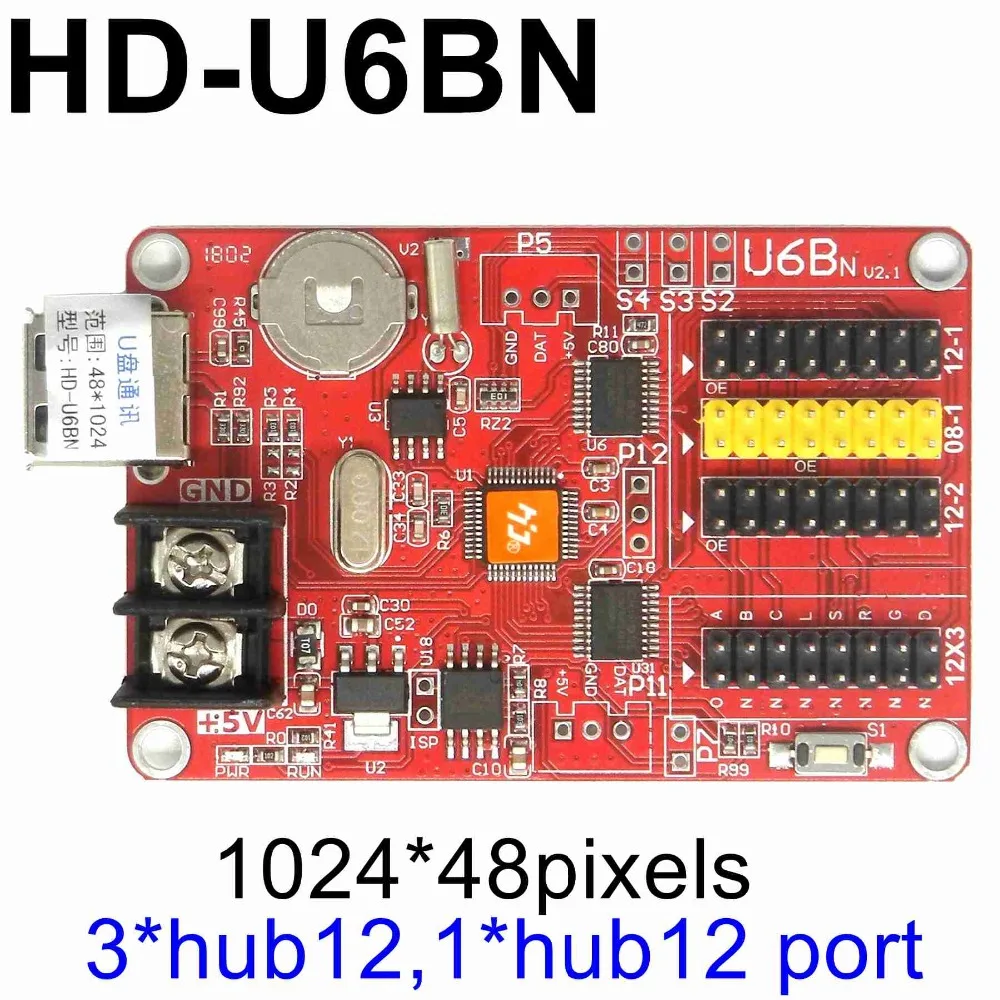 Hd U6b Hd U6bn Usb Led Control Card P10 Led Controller 1024 48 Pixels 3 Hub12 Port For Lintel Scrolling Message Led Sign Display Rgb Controlers Aliexpress Hd U6b Hd U6bn Usb Led Control Card P10 Led Controller 1024 48 Pixels 3 Hub12 Port For Lintel Scrolling Message Led Sign Display Rgb Controlers Aliexpress