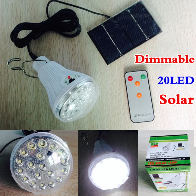 Indoor/Outdoor Dimmable DC6V 20Led 2.5W remote control ...