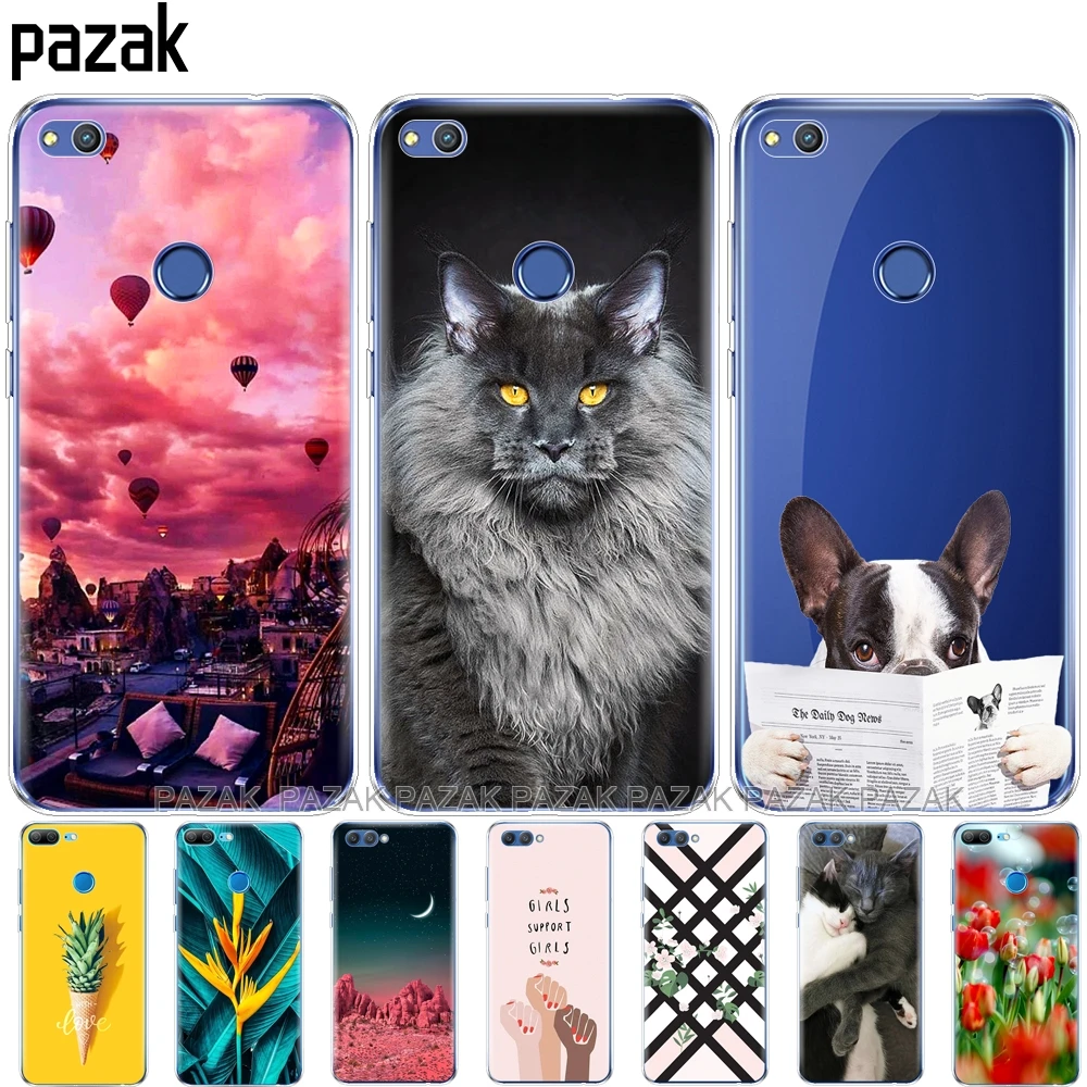 Силиконовый чехол для телефона Huawei Honor 10 V10 view huawei honor 9 8 lite 7x 6c pro Бампер etui Coque