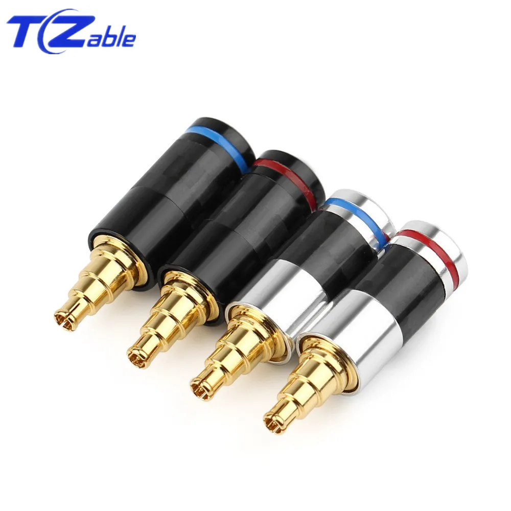 Headphones Upgrade Plug Headphone Pin Audio Jack DIY For IE40 Pro Headphone HiFi Headphone Pin Pin Adapter Wire Connector