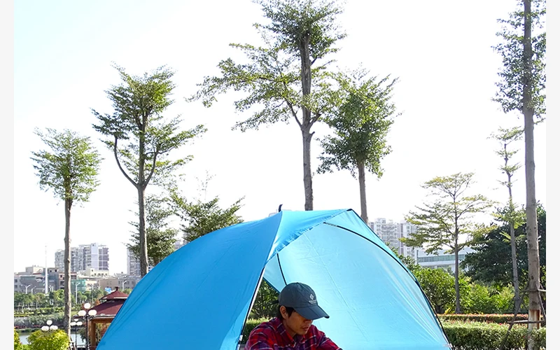 Verão ao ar Leve Portátil Shelter Praia Tenda Livre Jardim Sol Toldo Sombra Dossel Fácil Instalação Acampamento Pesca Caminhadas Sun 10 sombra dossel fácil instalação acampamento pesca caminhadas