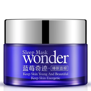 

BIOAQUA Wonder natural Blueberry Sleeping Mask for Acne Winter Hydrating Oil Control Bright Skin Keep Youngux Peau Garder Jeune