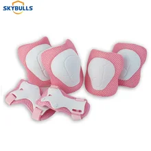 Skybulls 6 шт./компл. дети катания на велосипеде защитные Шестерни комплект наколенники и налокотники запястья Спорт на открытом воздухе защитная пленка