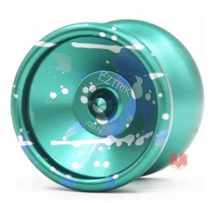 green Новое поступление VOSUN 7 S EZTRIK YOYO Vosun профессиональный дизайн Senior Yo-Yo 1A 3A 5A Профессиональный плеер yoyo Рождественский подарок - Цвет: green