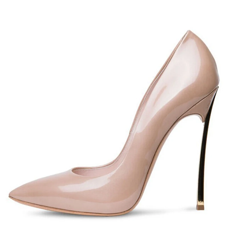 Брендовая женская обувь на высоком каблуке женские туфли-лодочки на шпильках женские туфли на тонком каблуке цвет телесный свадебные туфли на высоком каблуке с острым носком размеры 33–43