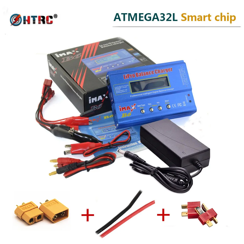 HTRC iMAX B6 80W 6A Battery Charger Lipo NiMh Li-ion Ni-Cd Digital RC IMAX B6 Lipro Balance Charger Discharger + 15V 6A Adapter HTRC iMAX B6 80W 6A Battery Charger Lipo NiMh Li-ion Ni-Cd Digital RC IMAX B6 Lipro Balance Charger Discharger + 15V 6A Adapter