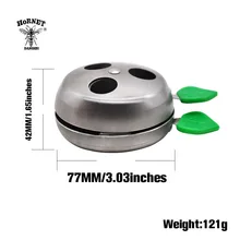 HORNET Яблоко Держатель угля для кальяна нержавеющая сталь кальяна головы подходит керамический уголь система управления теплом