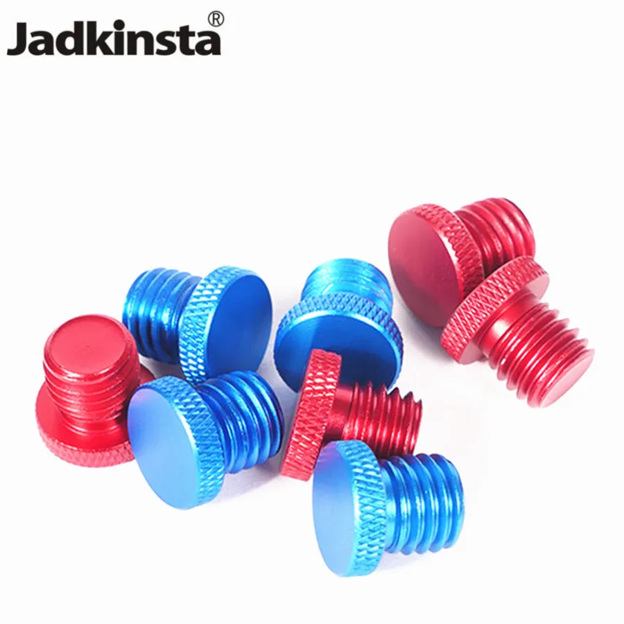 

Jadkinsta 2PCS Rubber or Aluminum M12 Screw Thread Rod Plug for 15mm Rail Rods Support System Camera Photography Accessories