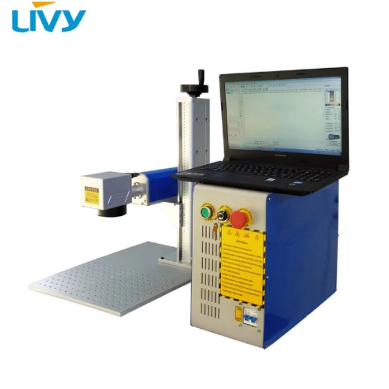 fiber laser 20w / 30w marking machine fiber optic metal marking 20w