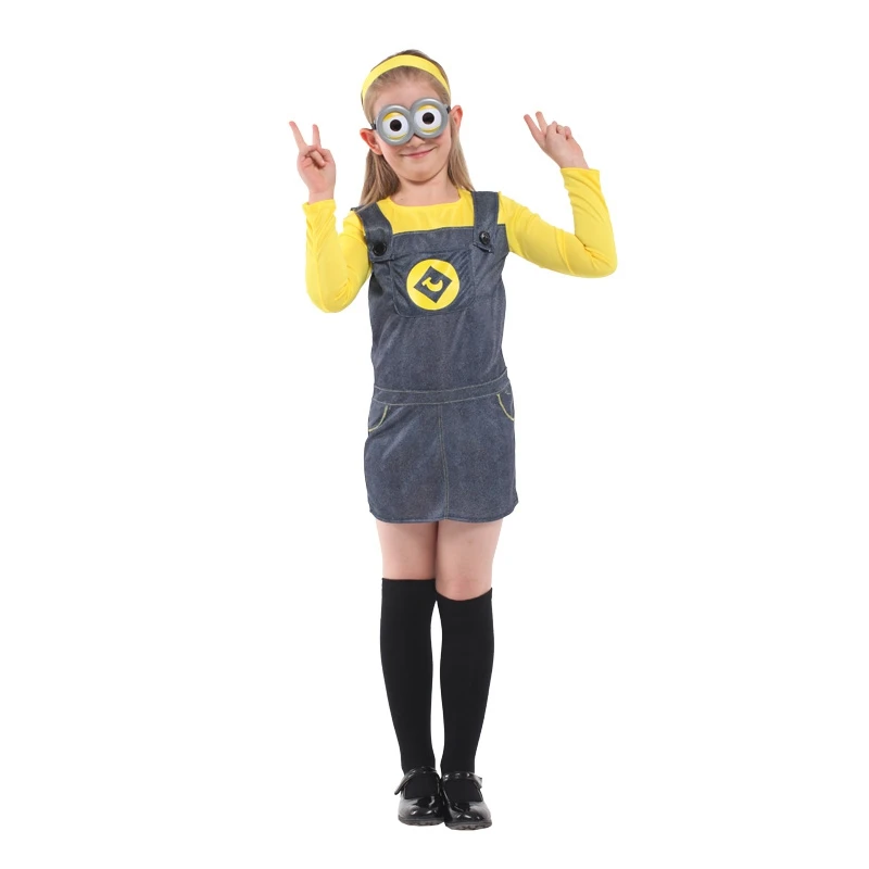 Umorden Despicable Me Minion Costume for Kids and Adults - Family Banana Fancy Dress image 3