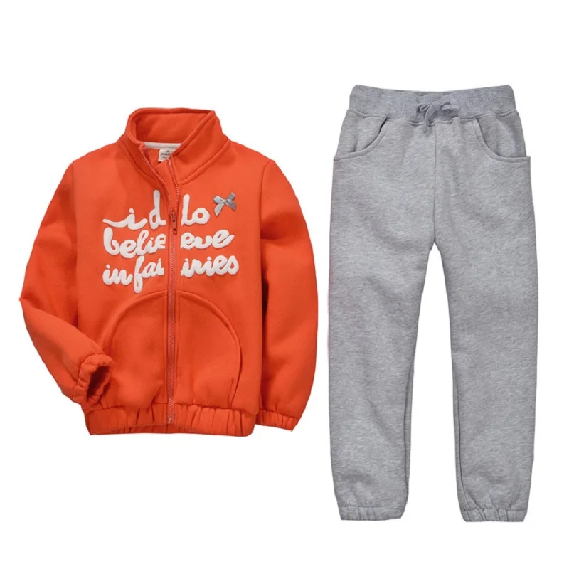 Jumping Beans Children Tracksuits Boys Sports Clothes Sets Orange Coats