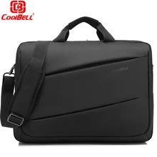 CoolBell Fashion 17.3 inch Laptop Bag 17 Notebook Computer Bag Waterproof Messenger Shoulder Bag Men Women Briefcase Business