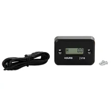 Водонепроницаемый цифровой светодиод Счетчик часов для DIRT QUAD Bike ATV мотоцикл, снегоход водные лыжи катер для питбайка, мотоцикла MX морской
