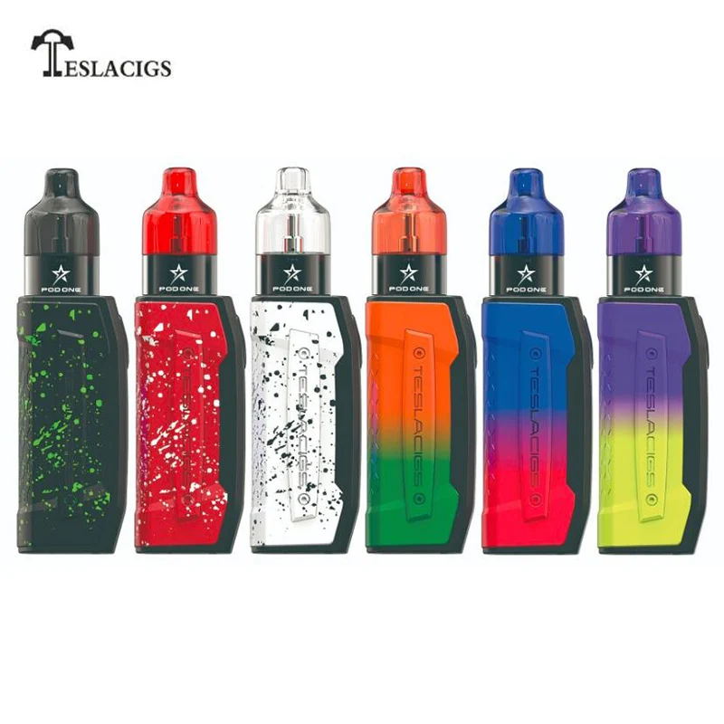 

Original Tesla Falcons Pod One Kit 2000mAh Battery with 1.2ohm Pod one Cartridge E-cigarette Kit