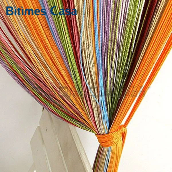 decorative 100*200CM colorful string curtain line curtain home
