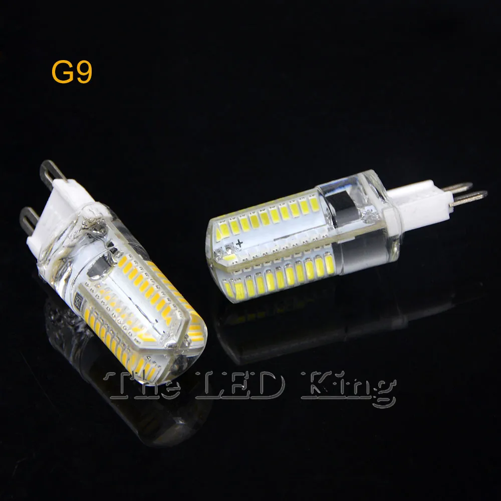 1 X G9 G4 E14 E11 E17 светодиодный кристалл лампа AC 110V 220V 7W 9W 3014 SMD 48 64 s Точечный светильник